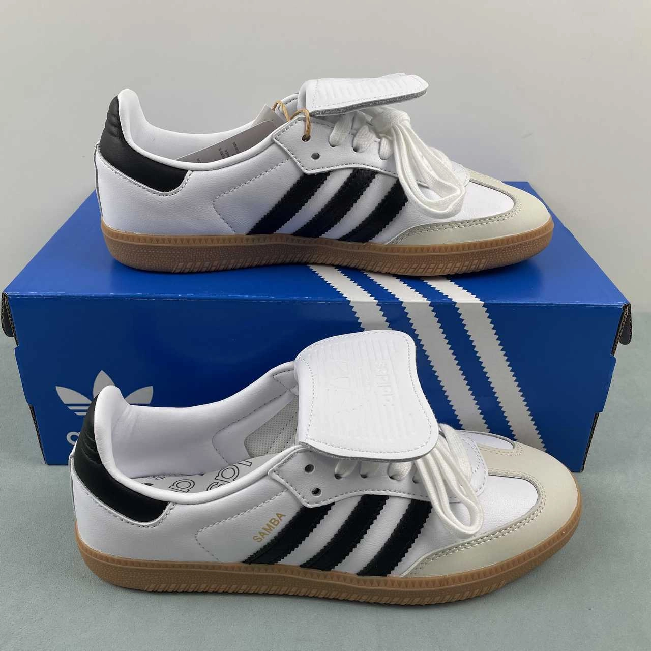 quick dry Date Outfit Adidas Samba LT Cloud White Core Black Gold Metallic IG4279