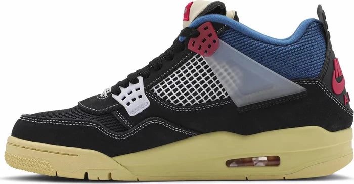 Nike Jordan 4 x Union Off Noir Flexible Torsion Casual Wear
