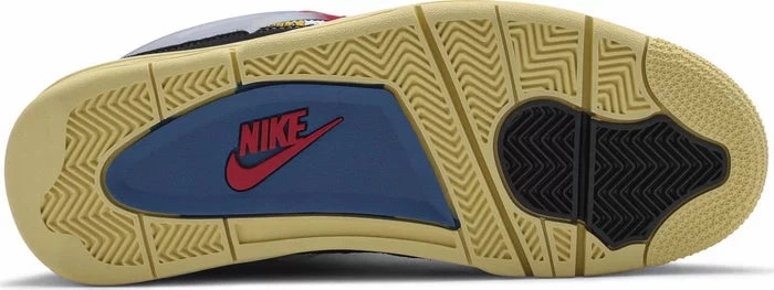 Comfort Breath Nike Jordan 4 x Union Off Noir