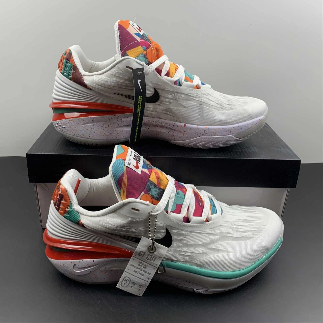 Low Top Sweat Session Air Zoom G.T Cut 2 EP Summit White Black-White FD4321-101