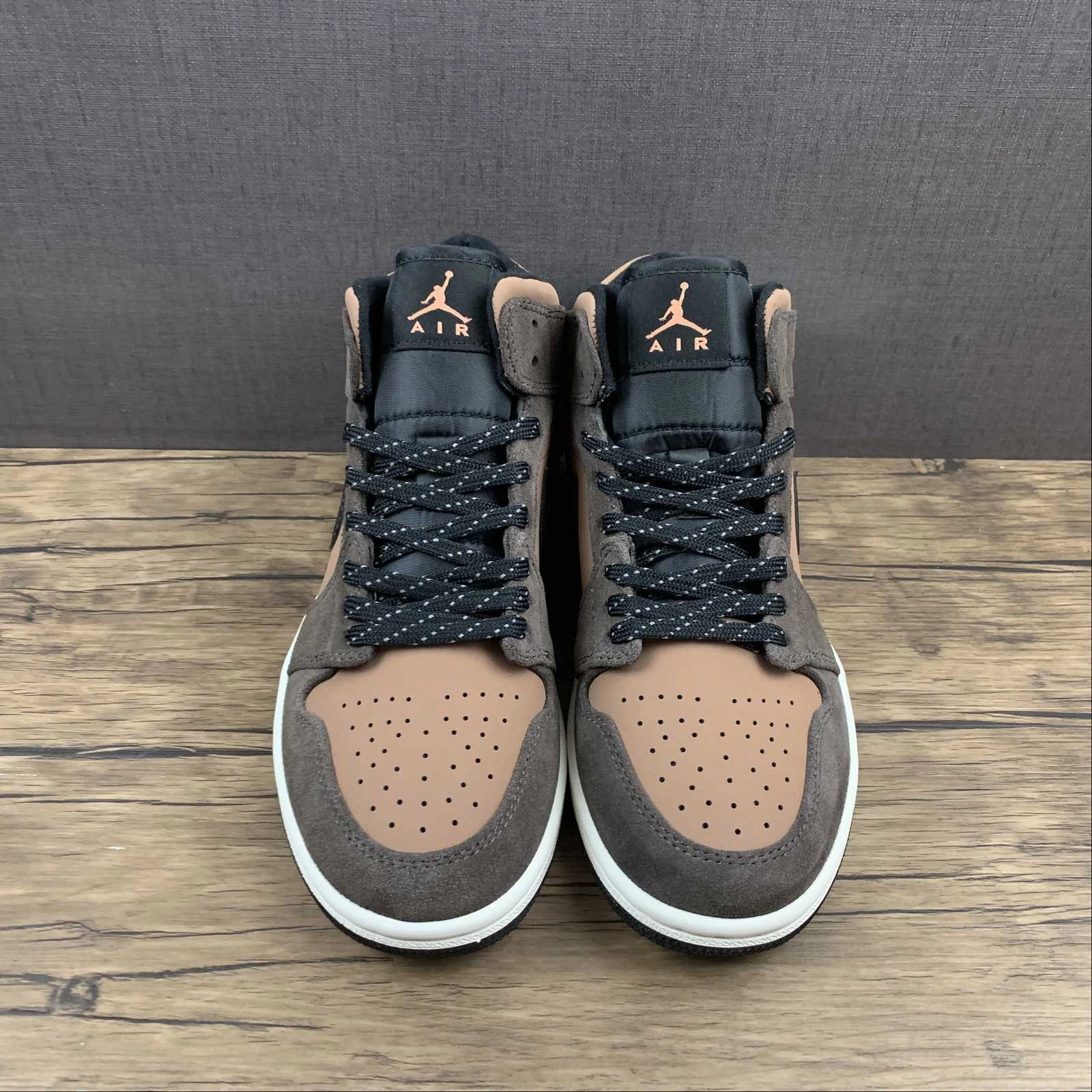 All-Round Wear Comfort Option Air Jordan 1 Mid Brown Black (2021)