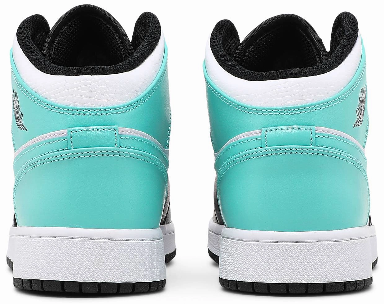 Fitness Runner Elastic Lacing Nike Jordan 1 Mid Tropical Twist GS