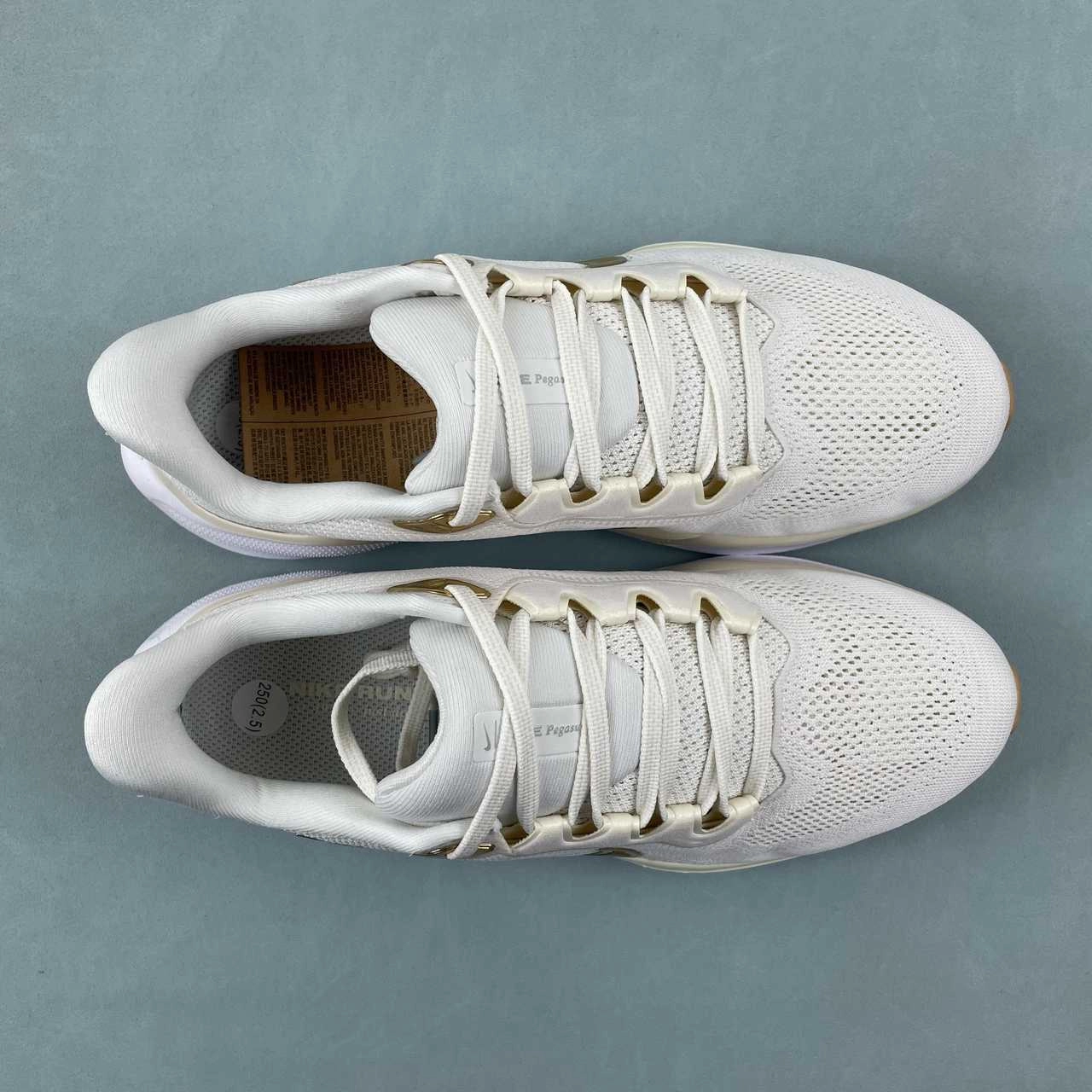 Air Zoom Pegasus 41 Light Pumice Metallic Gold FD2723-005 Agility Moves Joint Friendly