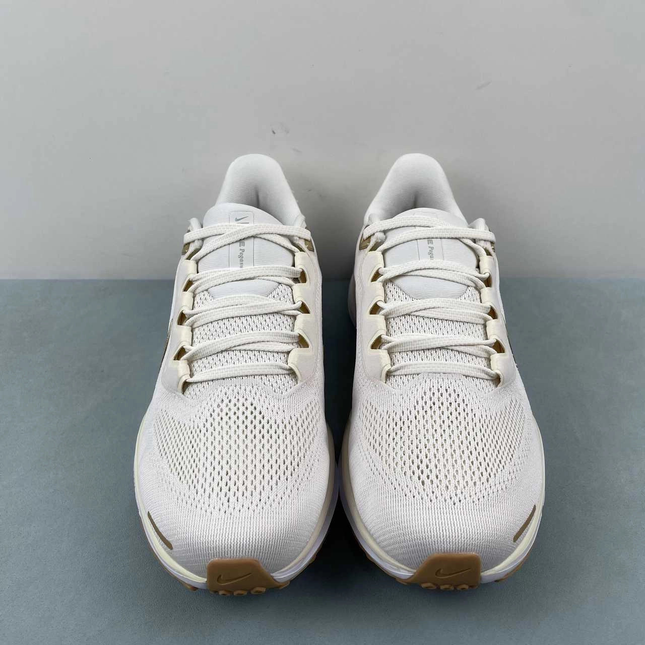 Air Zoom Pegasus 41 Light Pumice Metallic Gold FD2723-005 Lean Profile Active Circuit