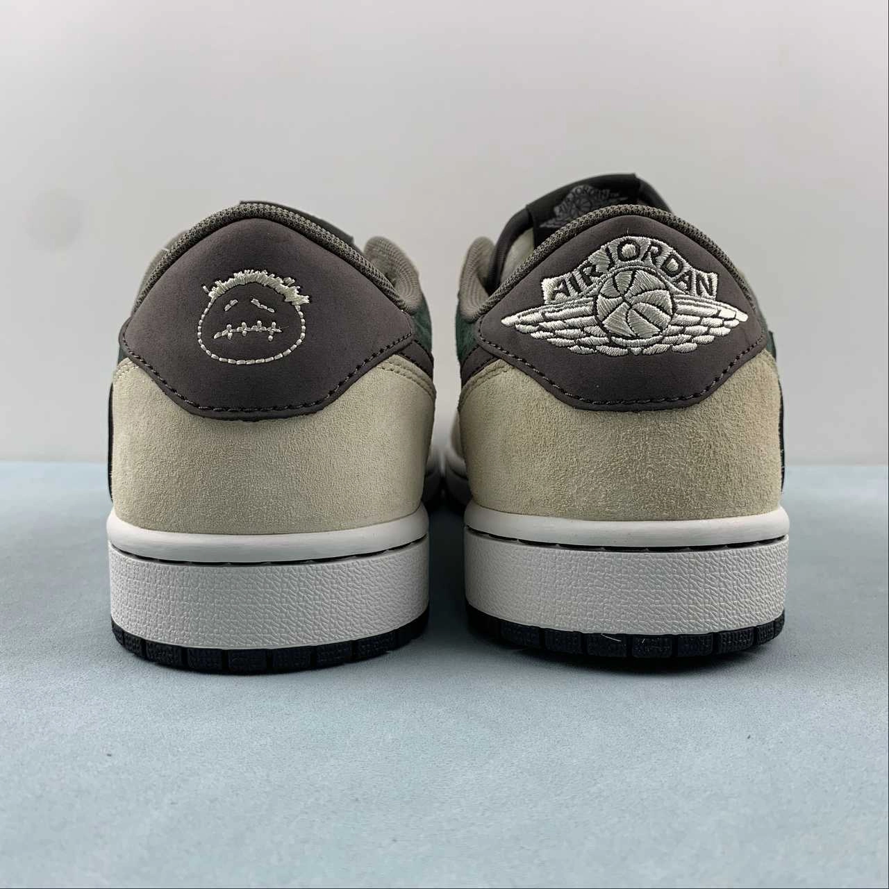 Travis Scott x Air Jordan 1 Low OG Brown Green DM7866-817 Stability plate