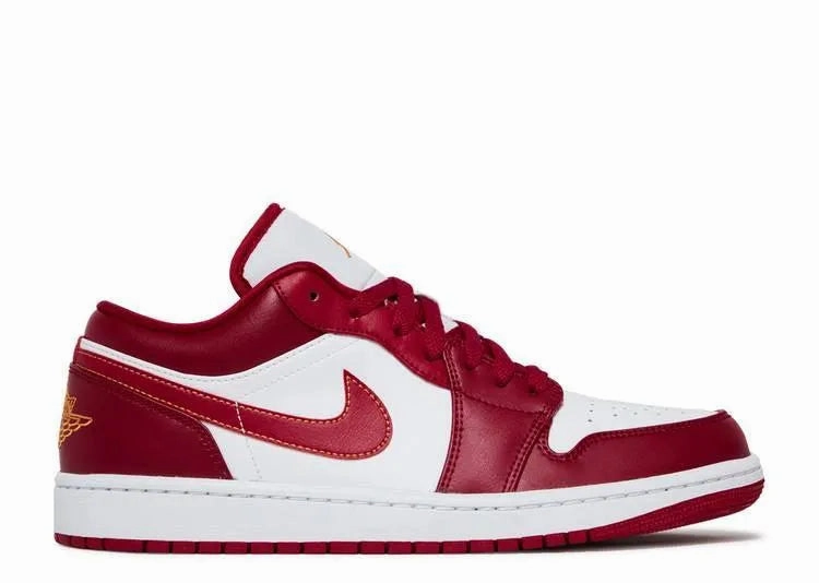 Lined Inside Relaxed Walk Air Jordan 1 Low Cardinal Red