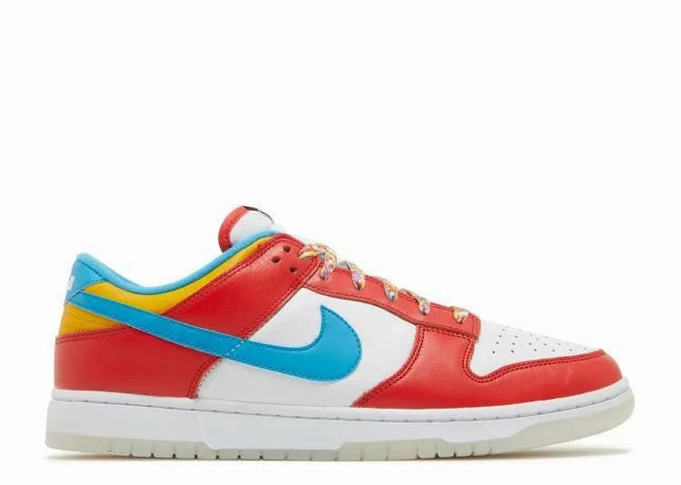 Nike Dunk Low Fruity Pebbles running sneakers Impact Resistant Heel Cup