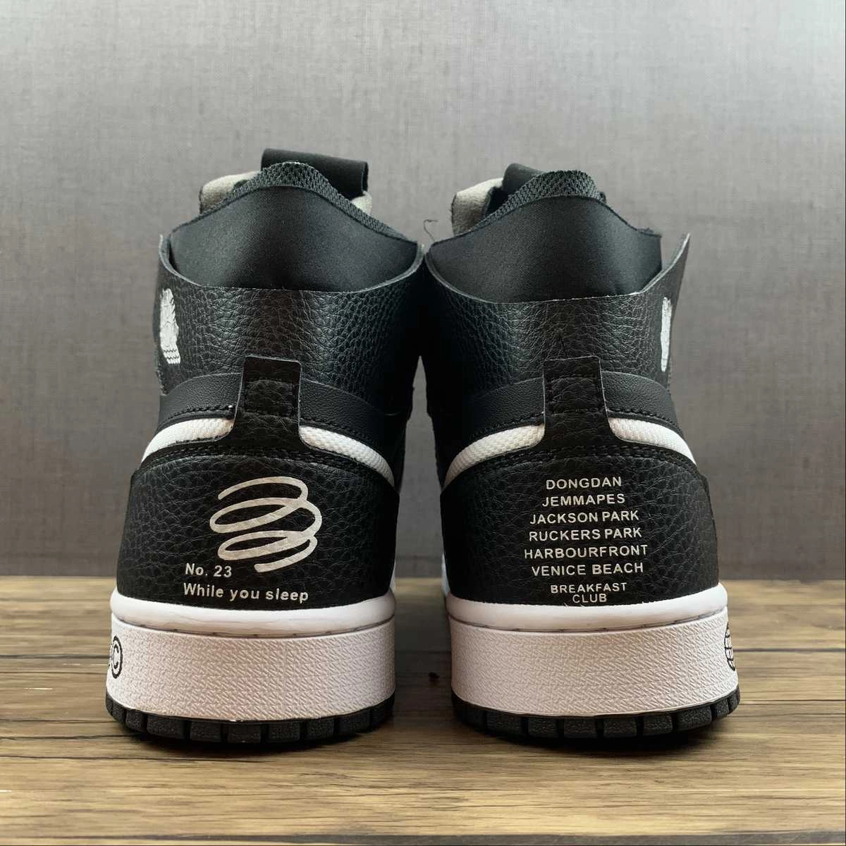 All-day lining Air Jordan 1 High Zoom Comfort Breakfast Club Black White DV3473-001