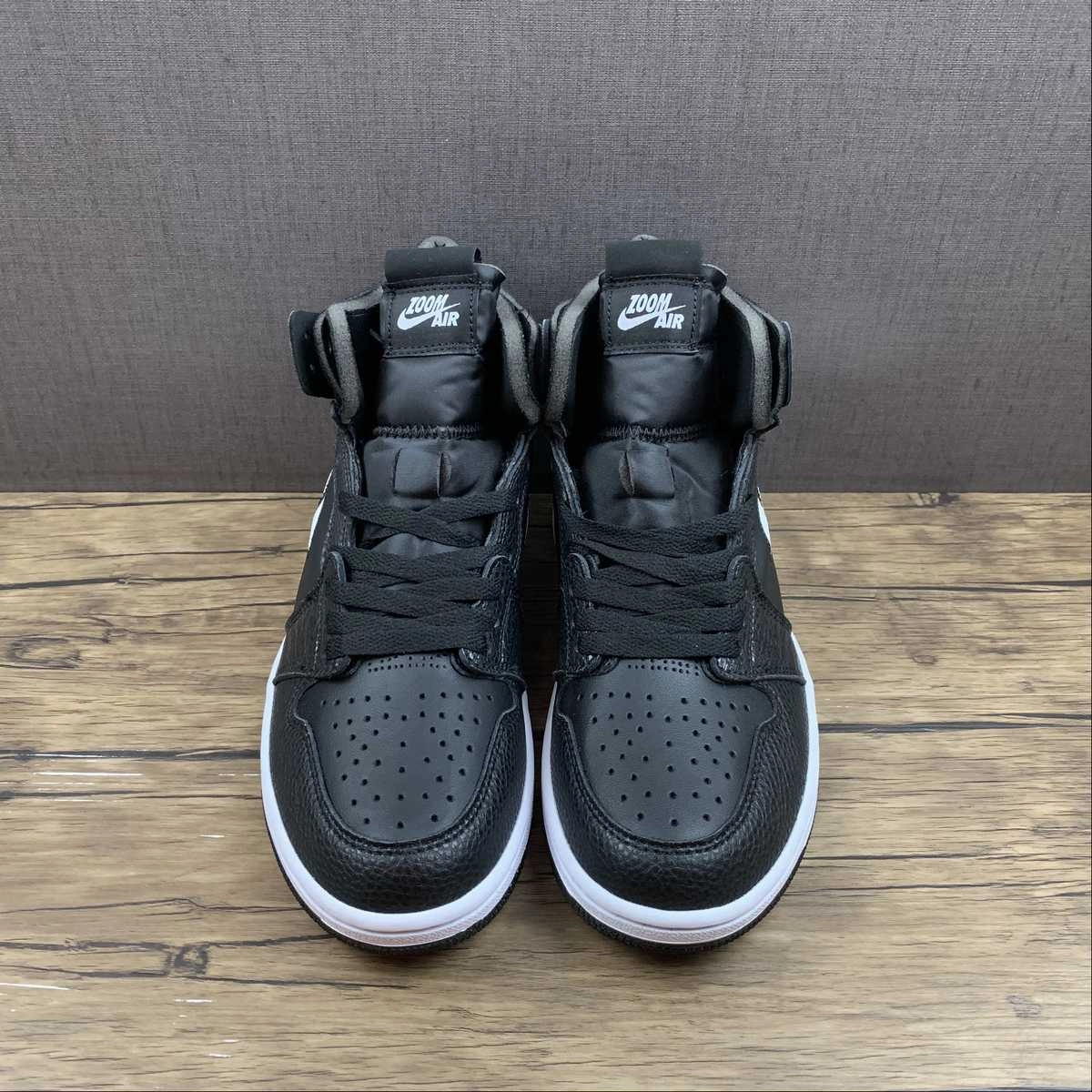Sleek Style Airflow Chamber Air Jordan 1 High Zoom Comfort Breakfast Club Black White DV3473-001