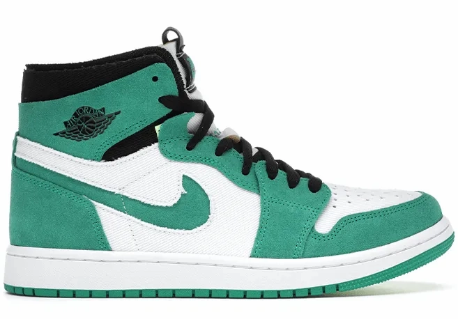 Air Jordan 1 High Zoom Air CMFT Stadium Green Outdoor Fit Non Restrictive Fit