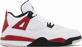 removable insoles Shock Absorbing Nike Jordan 4 Red Cement PS (Kids)