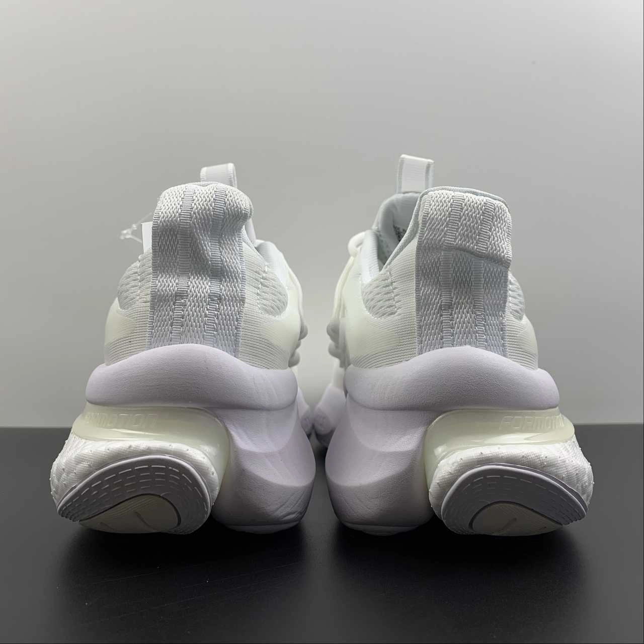 Adidas Alphaboost V1 Triple White Core White Chalk White HP2759 heavy - duty running shoes increased endurance