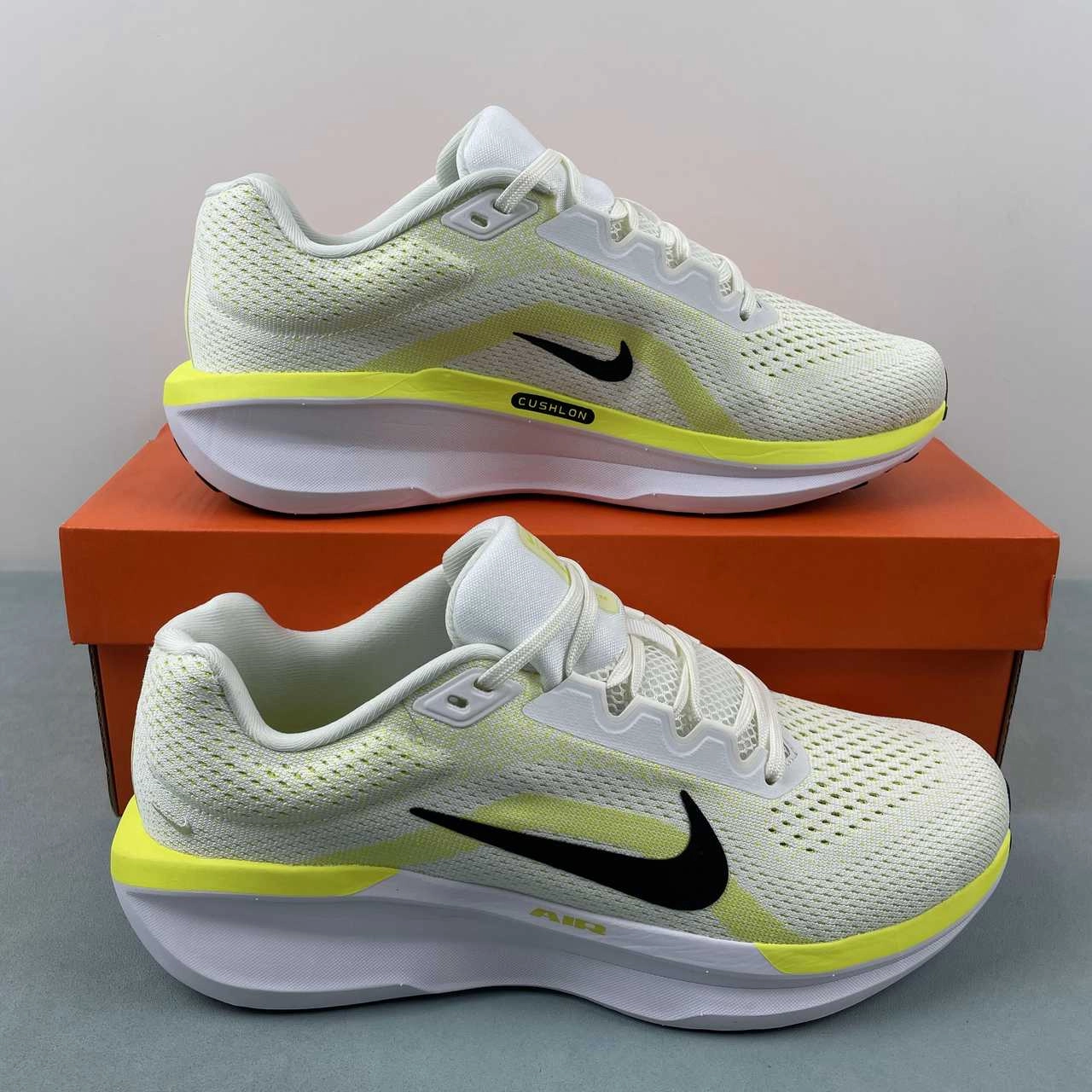 Fitness Friendly Impact zones correspond with anatomical foot structure Air Winflo 11 White Sail Life Lime FJ9509-101