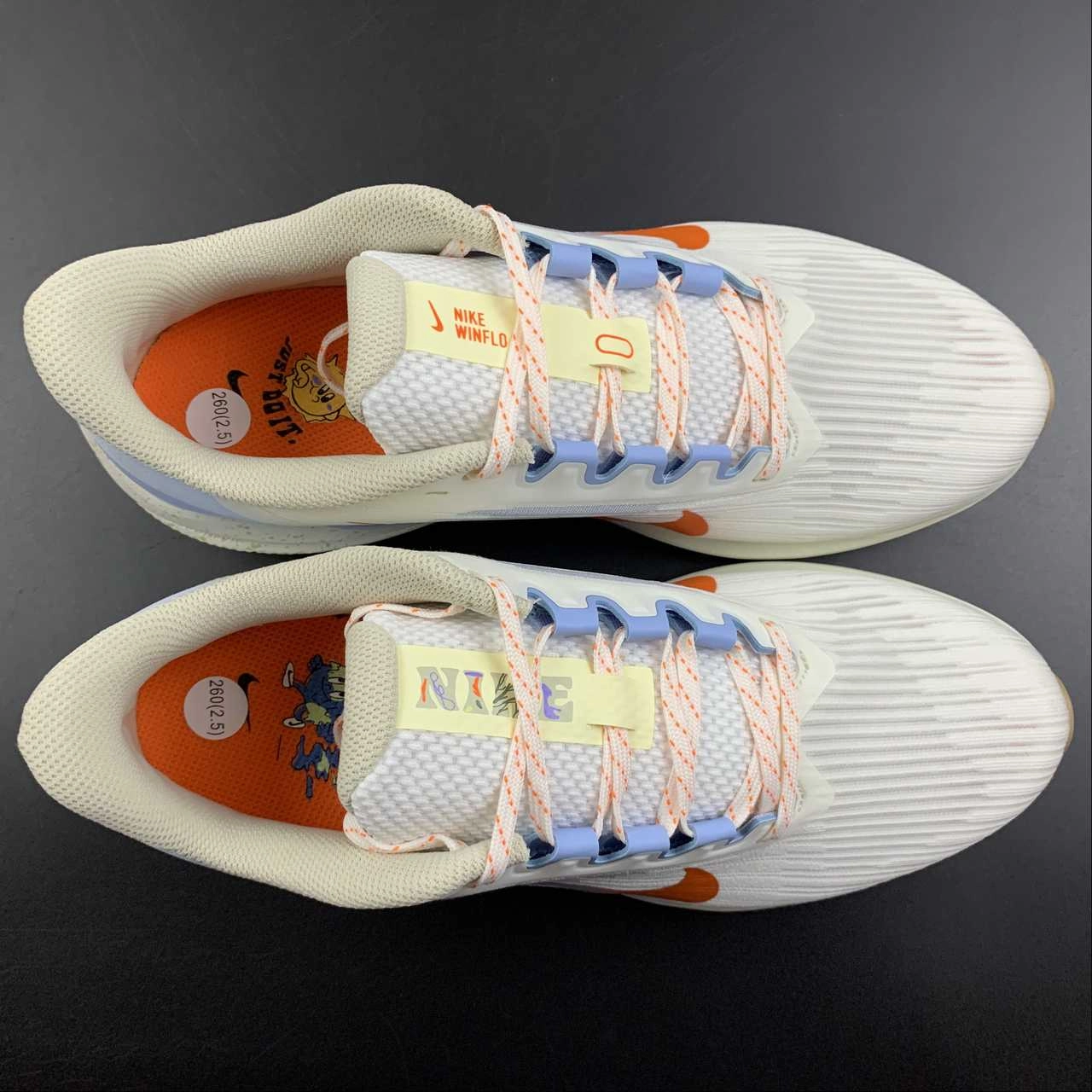 Customizable Air Winflo 9 Sail White Safety Orange Light Lime DX6048-181