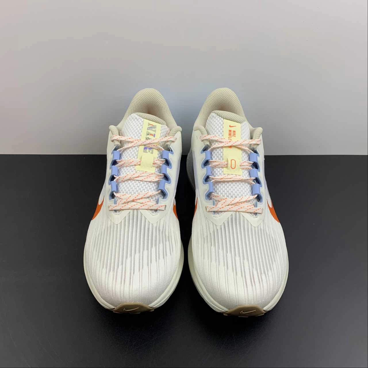 Air Winflo 9 Sail White Safety Orange Light Lime DX6048-181 Fast Response Soft Material