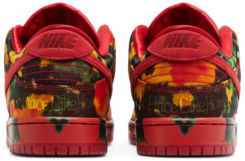 Cushion Base Sneaker Socks Nike Dunk Low SB x The Wizard of Oz 'Poppy Field'