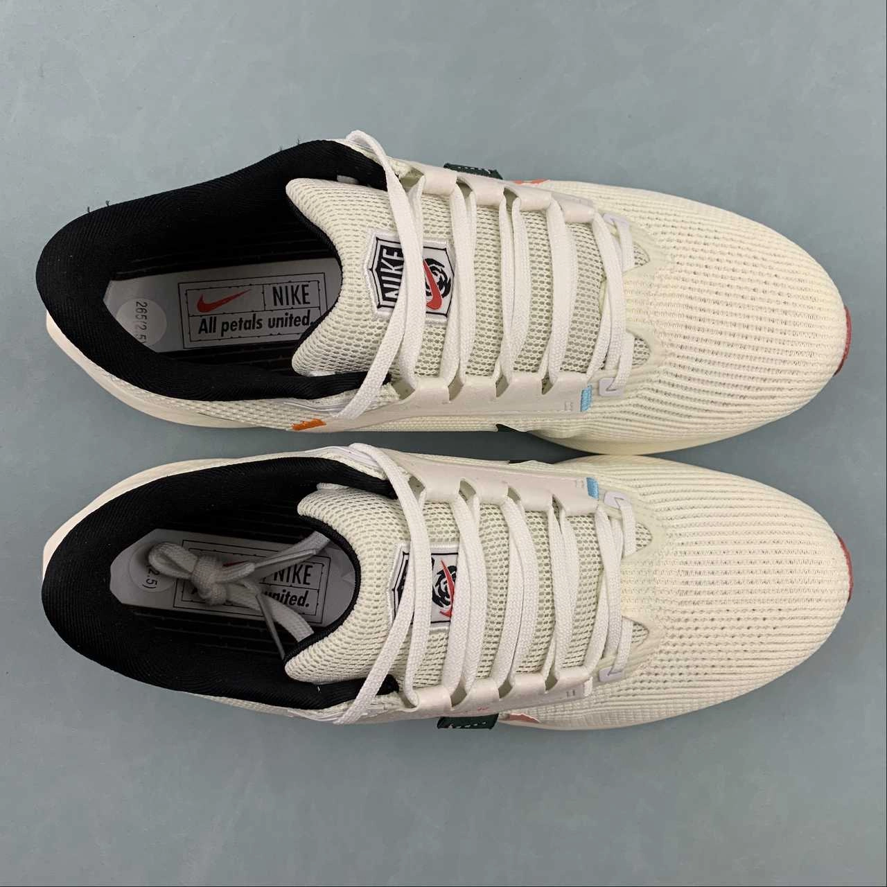 Designed to hold up during circuit-based activity Casual Athlete Air Zoom Pegasus 40 White Black Multi-Color FN8919-191