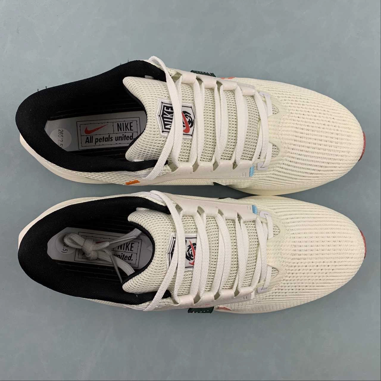 Running Gear Heel counter minimizes wobble during lift-offs Air Zoom Pegasus 40 White Black Multi-Color FN8919-191