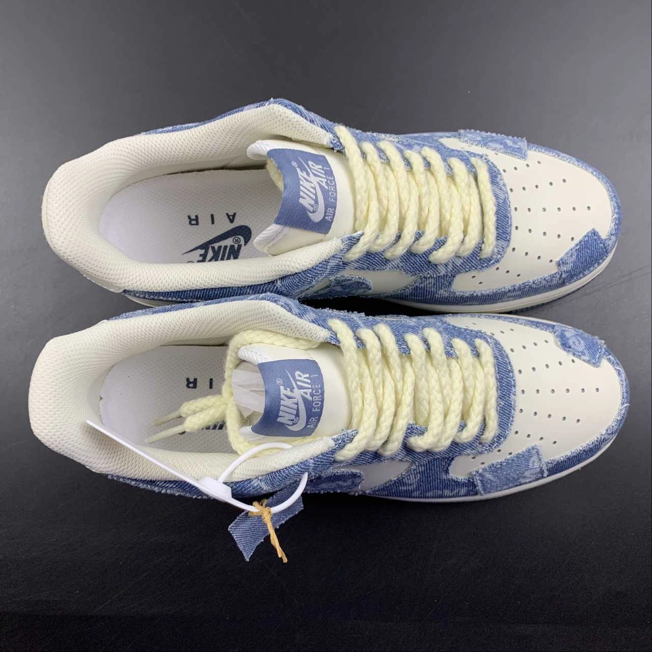 Urban Everyday Levis x Air Force 1 07 Low Denim Blue White NZ0088-801