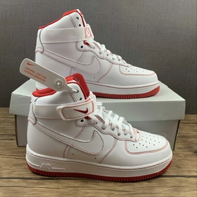 Shady Run Arch Care Air Force 1 High 07 White White-Red CV1753-100