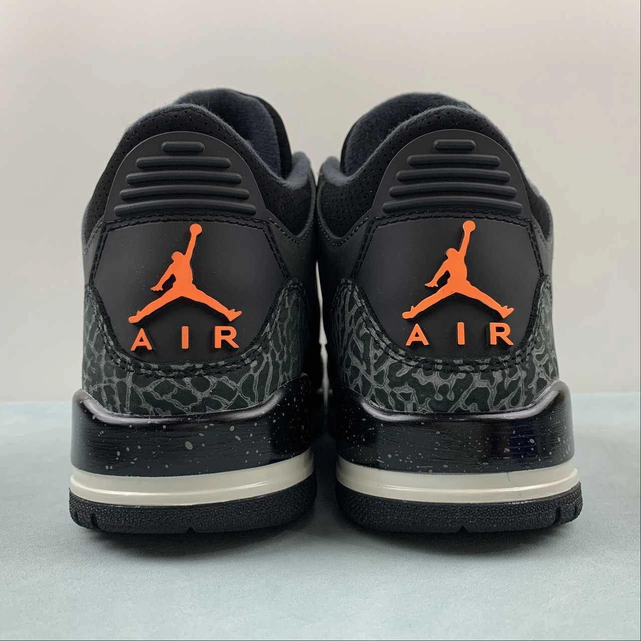 Urban Trek Air Jordan 3 Retro Fear Night Stadium Total Orange Black CT8532-080