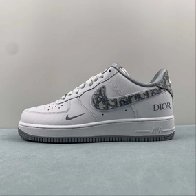 Dior x Air Force 1 07 Low White Gray DR6239-836 Ice Jog