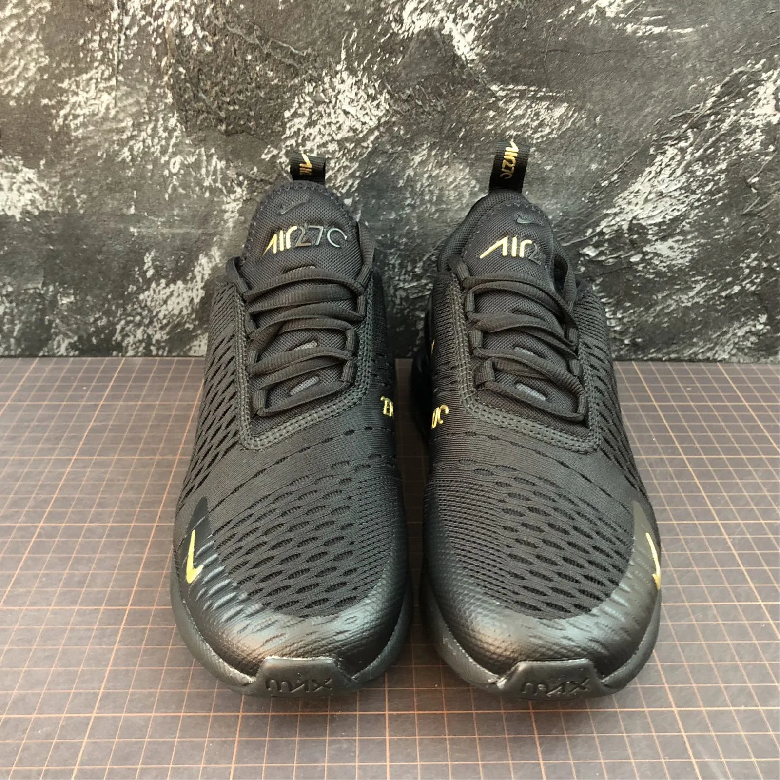 EVA - midsole - comfort shoes Maximum Flex Air Max 270 Black-Metal Golden Yellow-Black AH6789-007