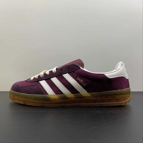 Adidas x Gucci Gazelle Purple Red White pre - workout video - game - themed running option