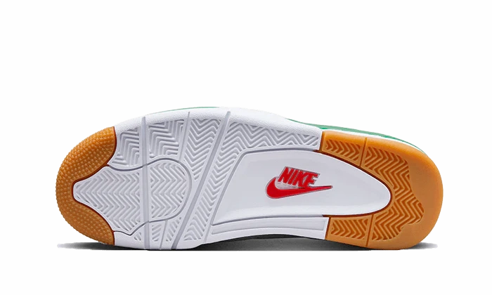 No Laces Slip Resistant Design Air Jordan 4 Retro SB Pine Green