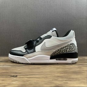 Air Jordan Legacy 312 Low Grey White Black CD7069-105 Textile Durable Construction