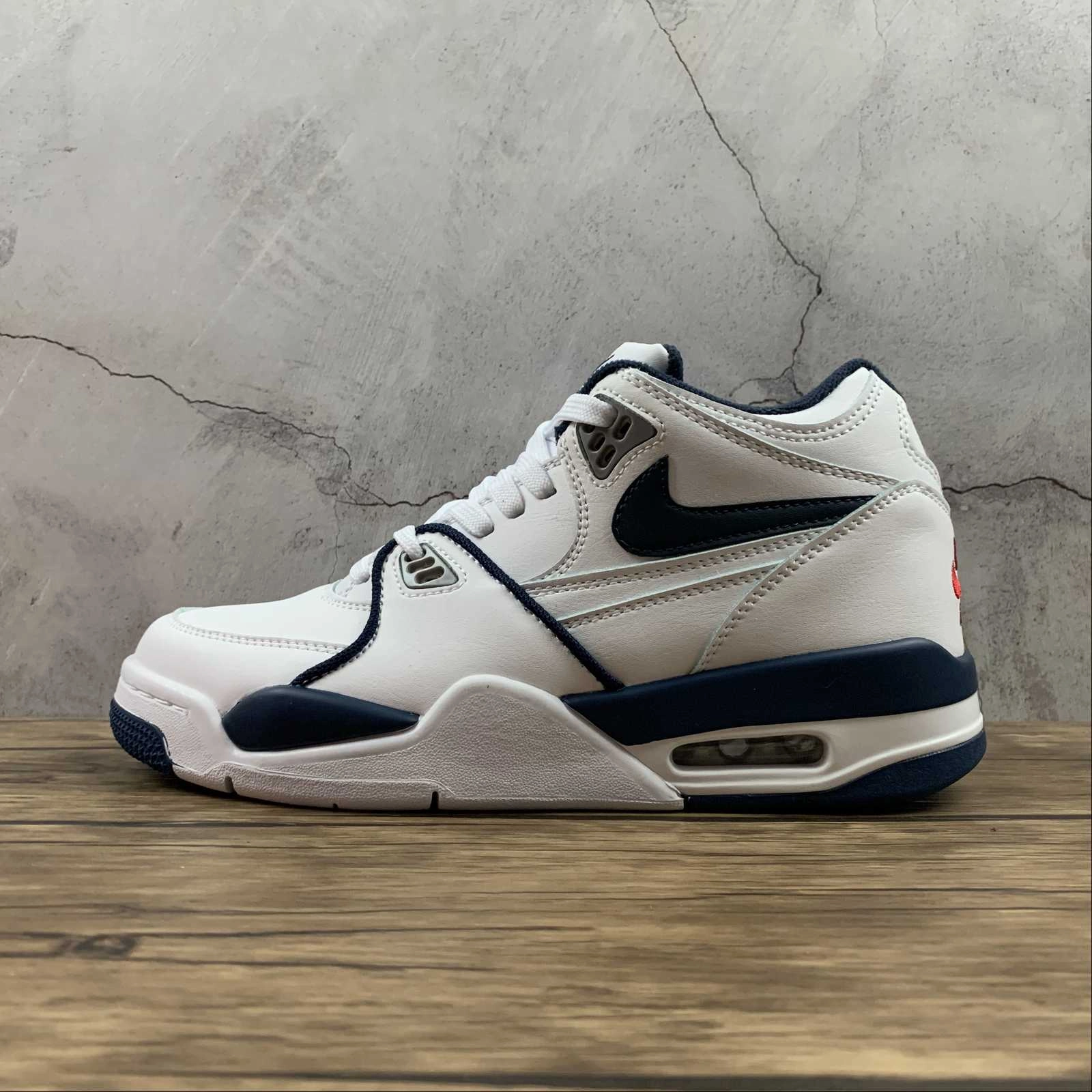 Comfort Runner Reinforced Quarter Air Flight 89 White Dark Royal Blue CN5668-101