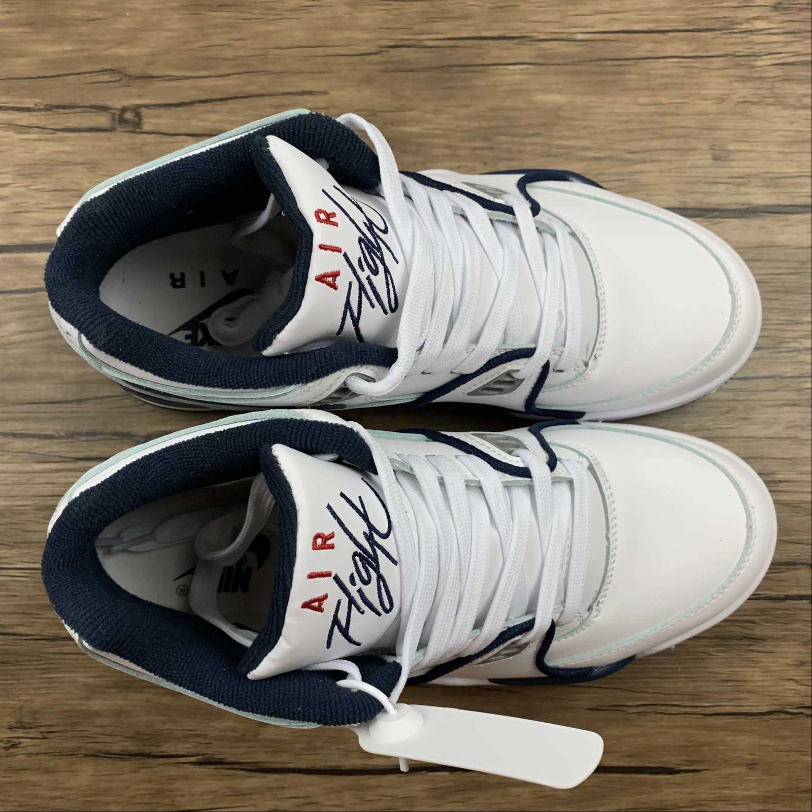 Sneaker Exchanges Modern Utility Air Flight 89 White Dark Royal Blue CN5668-101