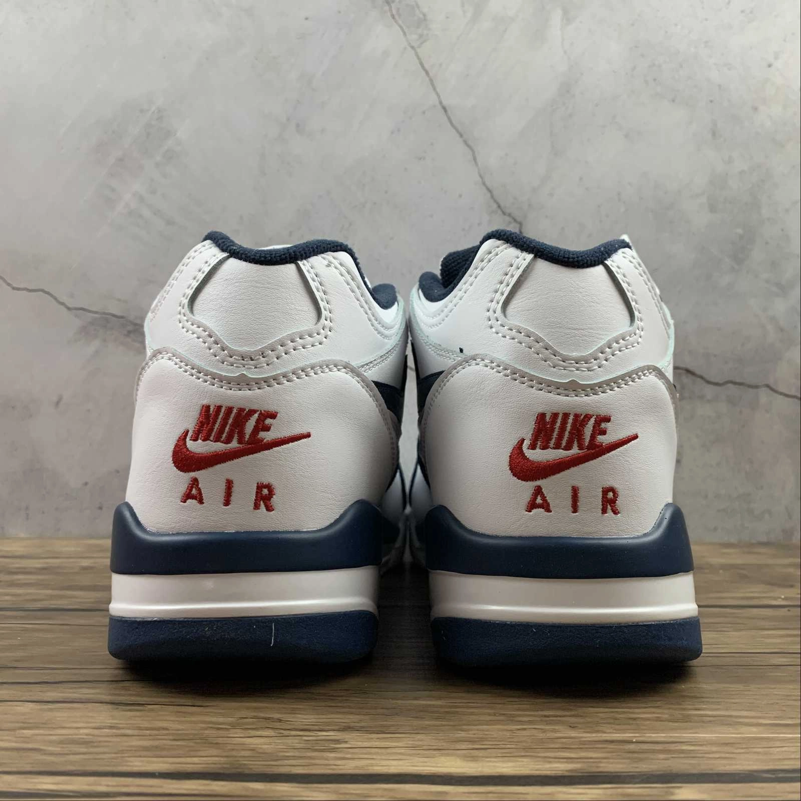 Air Flight 89 White Dark Royal Blue CN5668-101 Sneaker Retailers Comfortable Sockliner