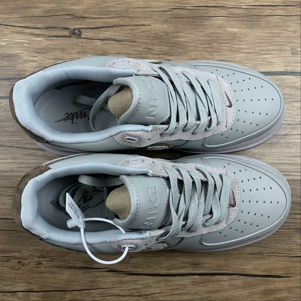 Long distance Air Force 1 Low Luxe Purple Dye Grey Dark Brown DD9605-500