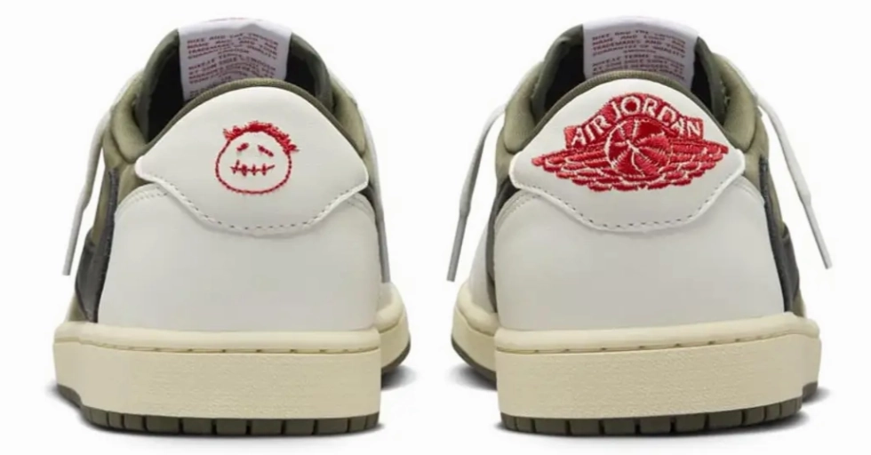 Basic Neutral Sport Mode JORDAN 1 LOW X TRAVIS SCOTT MEDIUM OLIVE