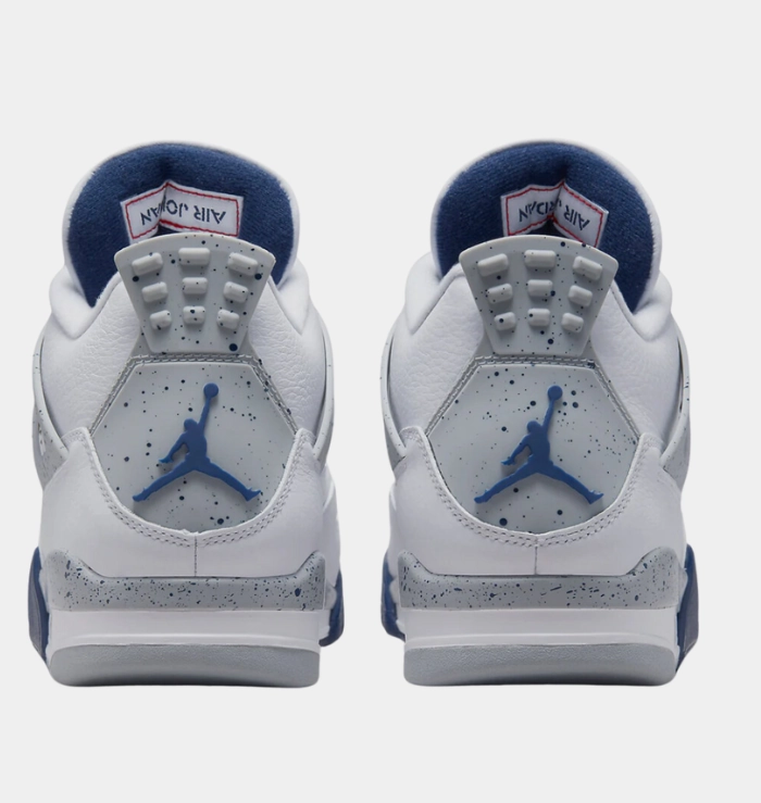 Bold Outsole Geometry Nike Air Jordan 4 Retro Midnight Navy