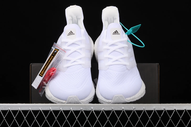 Adidas UltraBoost 21 Core White FY0379 Weatherproof