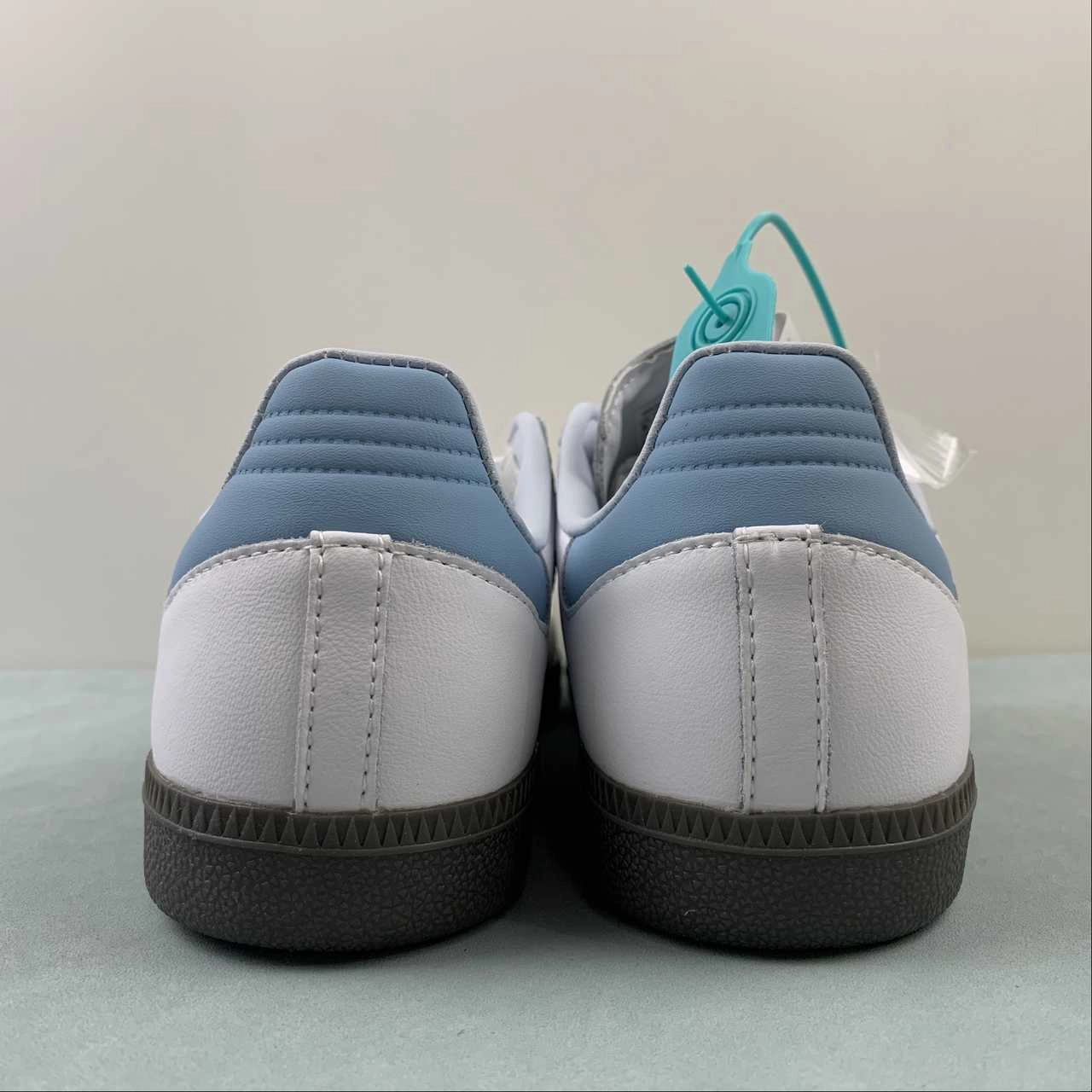 Adidas Samba OG Core White Halo Blue Gum ID2055 Sandal Style Score Hike