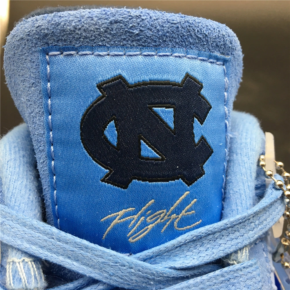 Supportive touch Air Jordan 4 Retro UNC 2019 PE Sky Blue AJ4-1032070