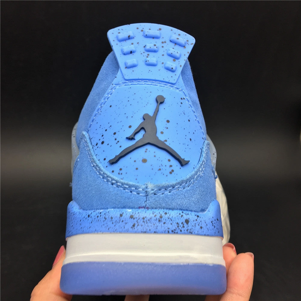 Sneaker Online Shopping Air Jordan 4 Retro UNC 2019 PE Sky Blue AJ4-1032070