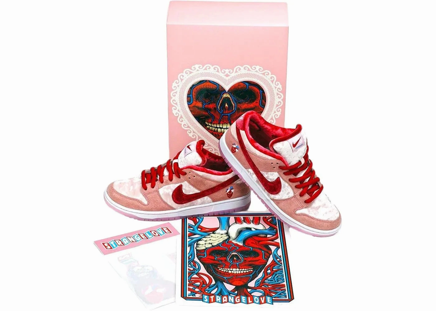 Shock Absorbing Rubber Nike SB Dunk Low Strangelove (Spcial Box)