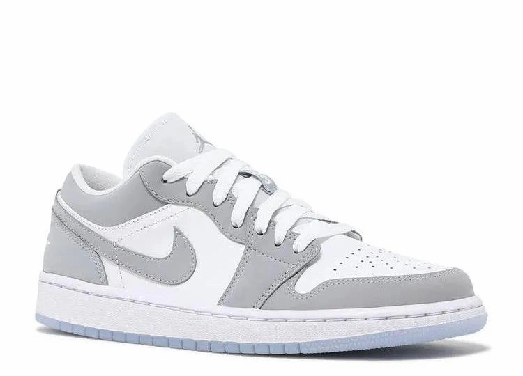 Light Ride Dawn Jog Air Jordan 1 Low Wolf Grey (W)