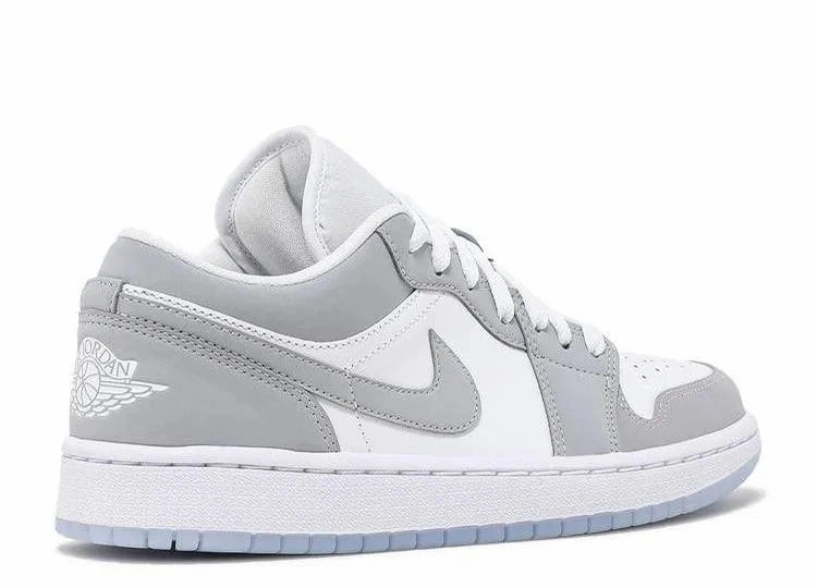 Air Jordan 1 Low Wolf Grey (W) Comfortable Flex