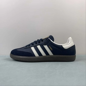 Pump Style Adidas Samba OG Night Navy Cream White Gum ID2056