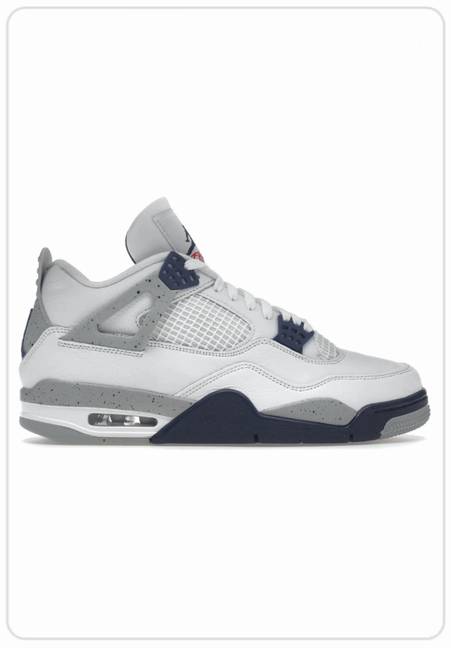 Breathable Insoles Stable platform Air Jordan 4 Midnight Navy