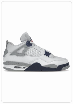 Breathable Insoles Stable platform Air Jordan 4 Midnight Navy