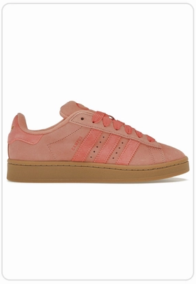 Adidas Campus 00s Preloved Wonder Clay Pink Winter Vibe Hop Hike
