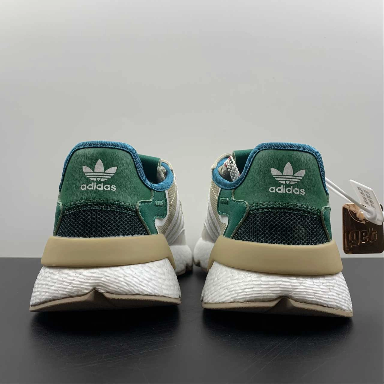 Adidas Nite Jogger Grey Green Beige FW6708 ethically - produced