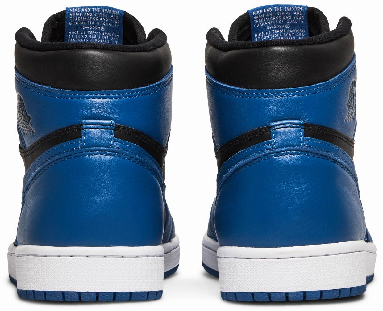 Nike Jordan 1 High Dark Marina Blue Bouncy Rebound Shock-absorbent flexibility