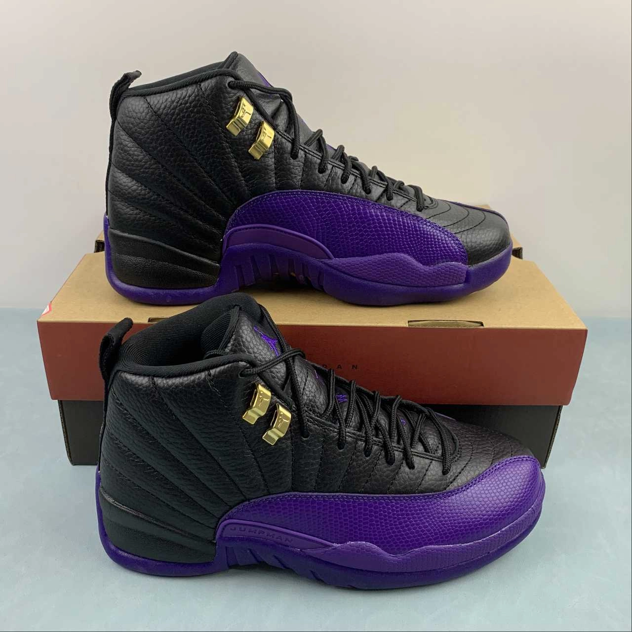 Tension Balance Weave Air Jordan 12 Retro Field Purple Black Taxi CT8013-057